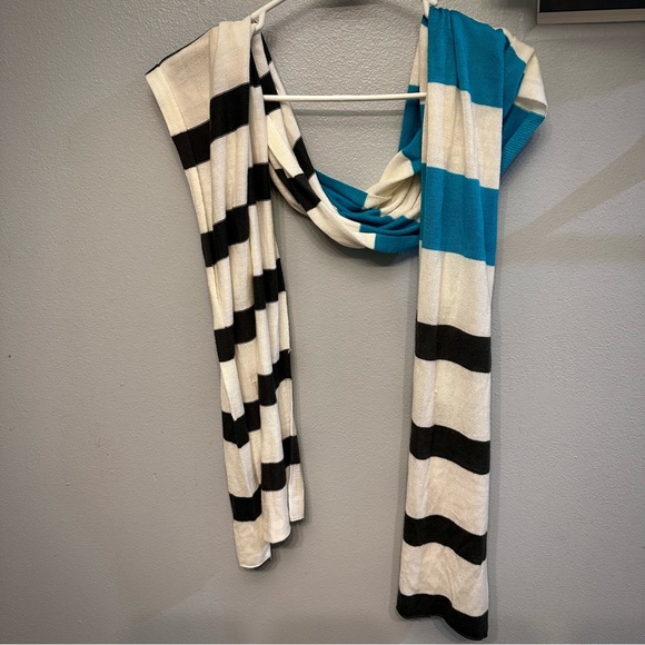 SALE: (set of 2) Urban Outfitters Striped Scarf + Floral Patchwork Scarf - Picture 5 of 13